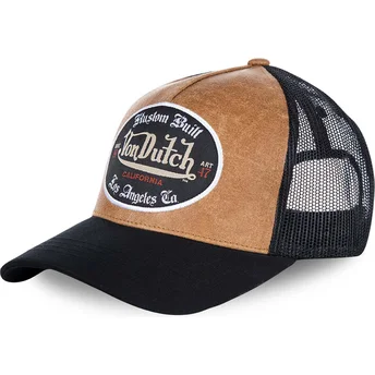 Cepur izliekta šoferis brūns snapback GRL no Von Dutch