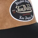 cap-izliekta-brown-snapback-no-von-dutch