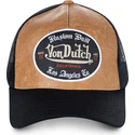 cap-izliekta-brown-snapback-no-von-dutch