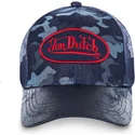 cepur-izliekta-truckeris-zils-snapback-harry-no-von-dutch