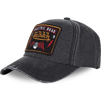 cap-izliekta-gray-adjustable-strap-no-von-dutch