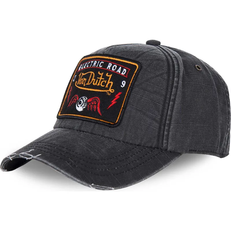 cap-izliekta-gray-adjustable-strap-no-von-dutch