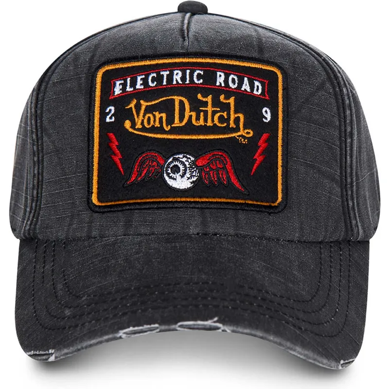 cap-izliekta-gray-adjustable-strap-no-von-dutch