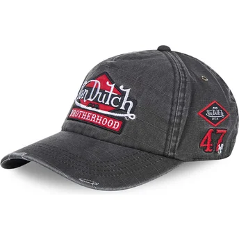 cap-izliekta-gray-adjustable-strap-no-von-dutch