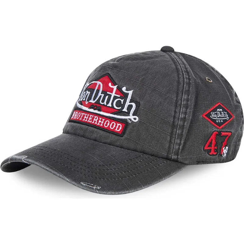 cap-izliekta-gray-adjustable-strap-no-von-dutch