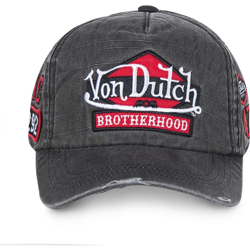 cap-izliekta-gray-adjustable-strap-no-von-dutch