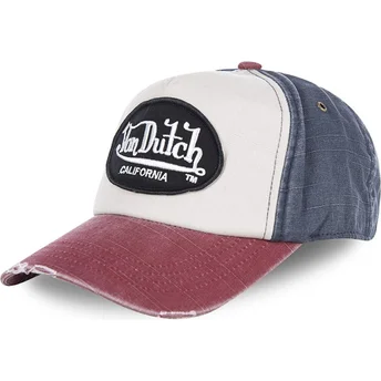 Cap izliekta white adjustable strap no Von Dutch