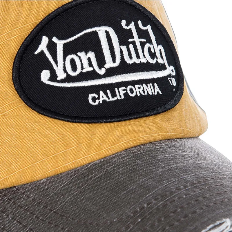cap-izliekta-yellow-adjustable-strap-no-von-dutch