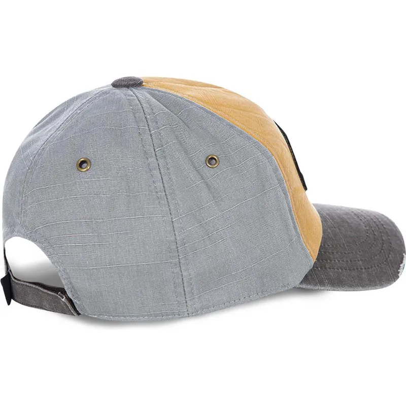 casquette-courbee-jaune-et-grise-ajustable-jackgog-von-dutch