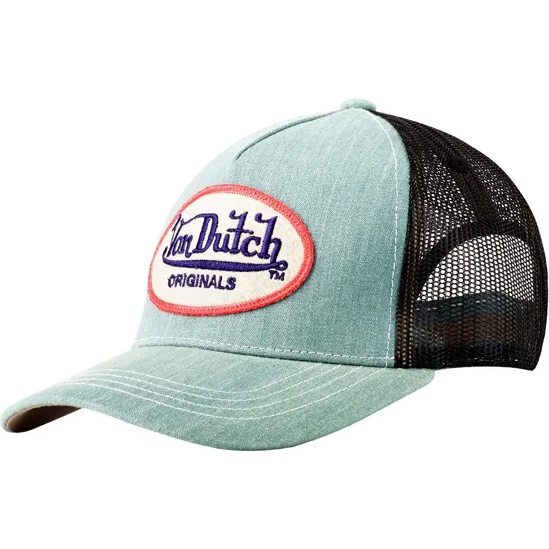 cepur-izliekta-truckeris-zils-snapback-logd-no-von-dutch