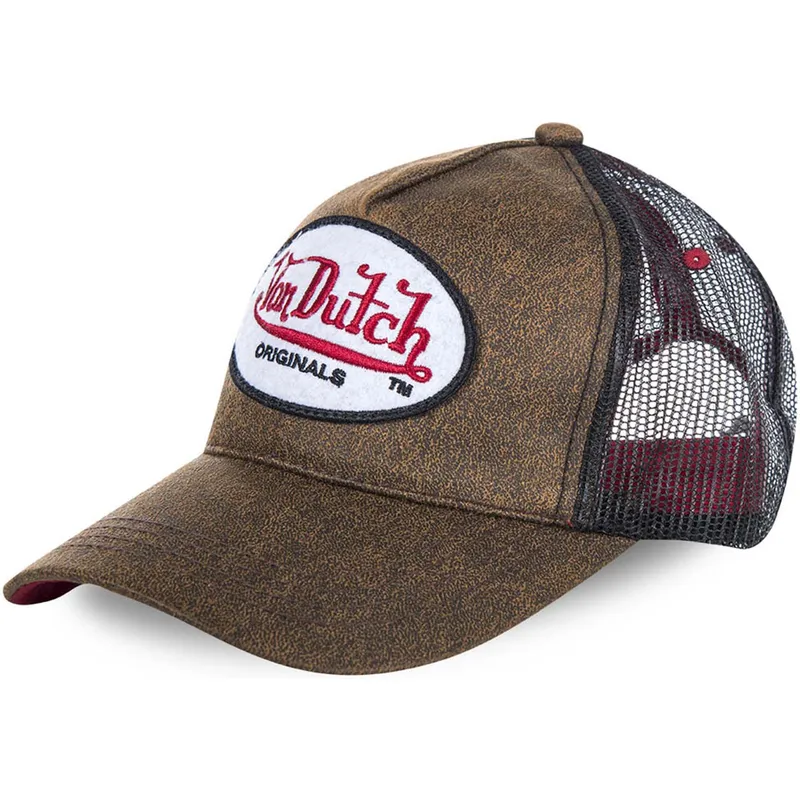 cepur-izliekta-truckeris-bruns-snapback-og-no-von-dutch