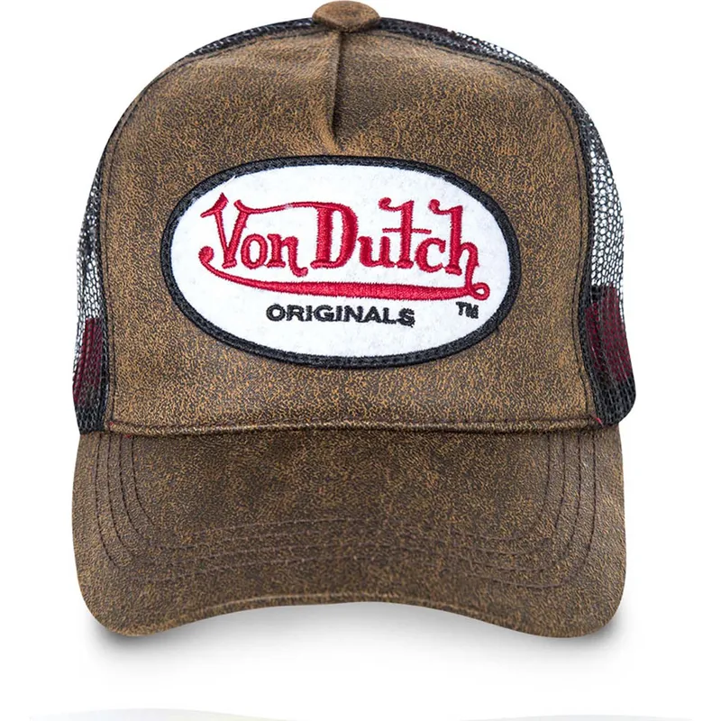 cepur-izliekta-truckeris-bruns-snapback-og-no-von-dutch