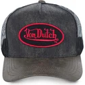 cepur-izliekta-truckeris-melns-snapback-rob-no-von-dutch