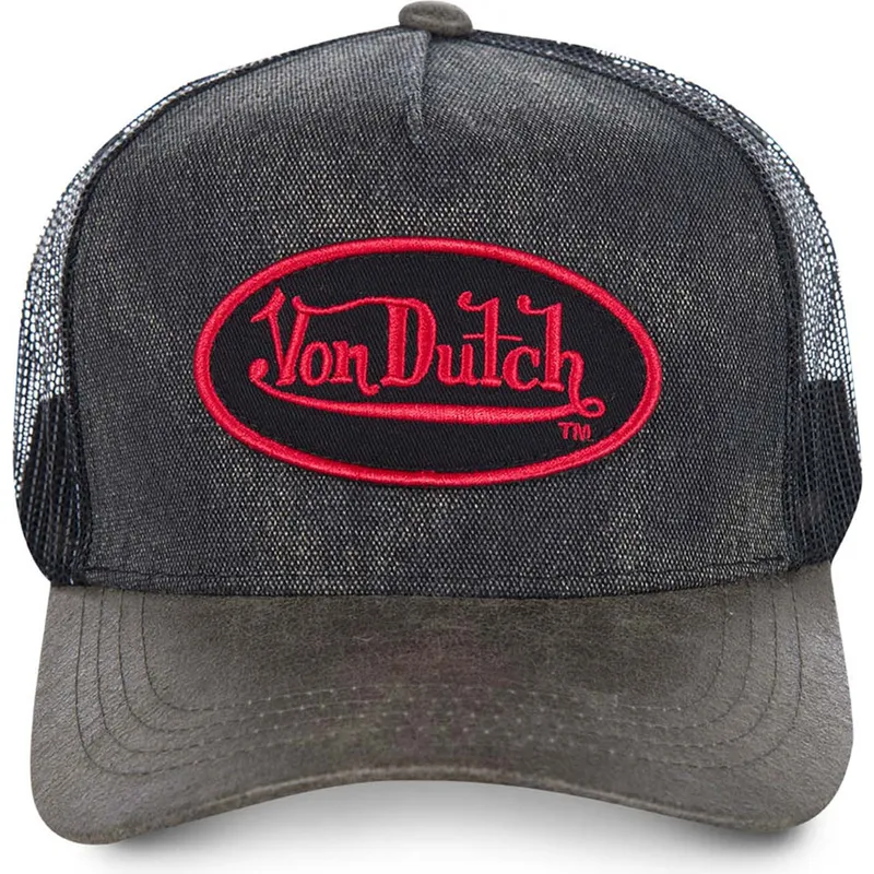 cepur-izliekta-truckeris-melns-snapback-rob-no-von-dutch