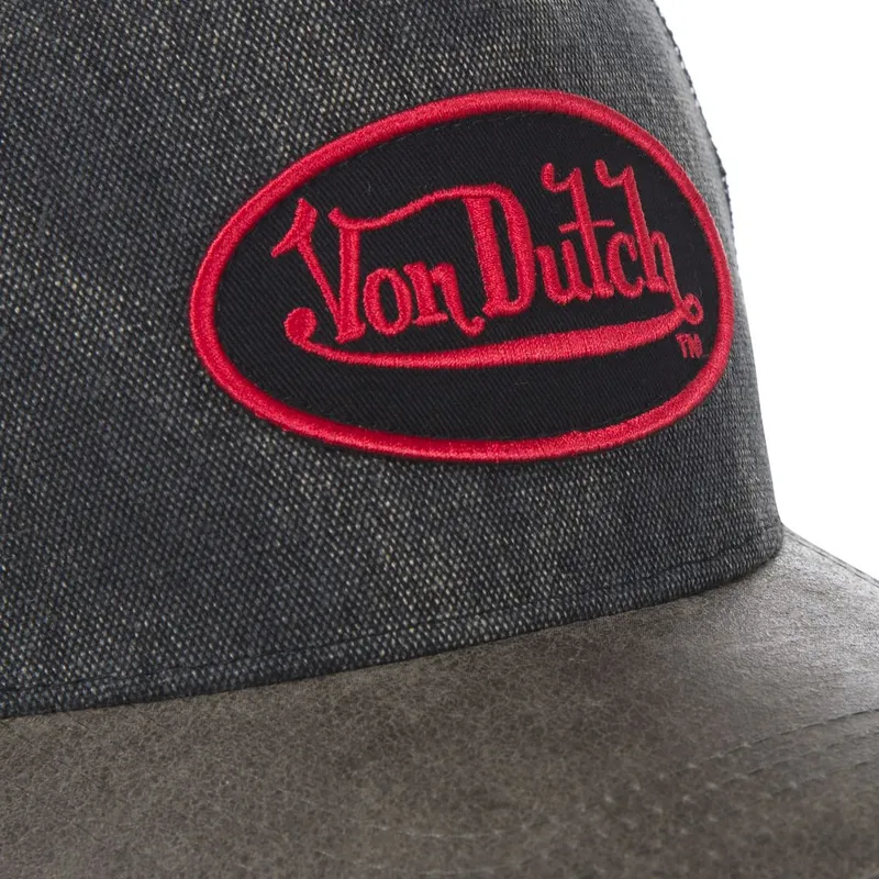 cepur-izliekta-truckeris-melns-snapback-rob-no-von-dutch