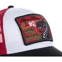 cepur-izliekta-truckeris-balts-snapback-snake-no-von-dutch