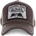 cap-izliekta-brown-snapback-no-von-dutch