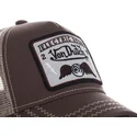 cap-izliekta-brown-snapback-no-von-dutch