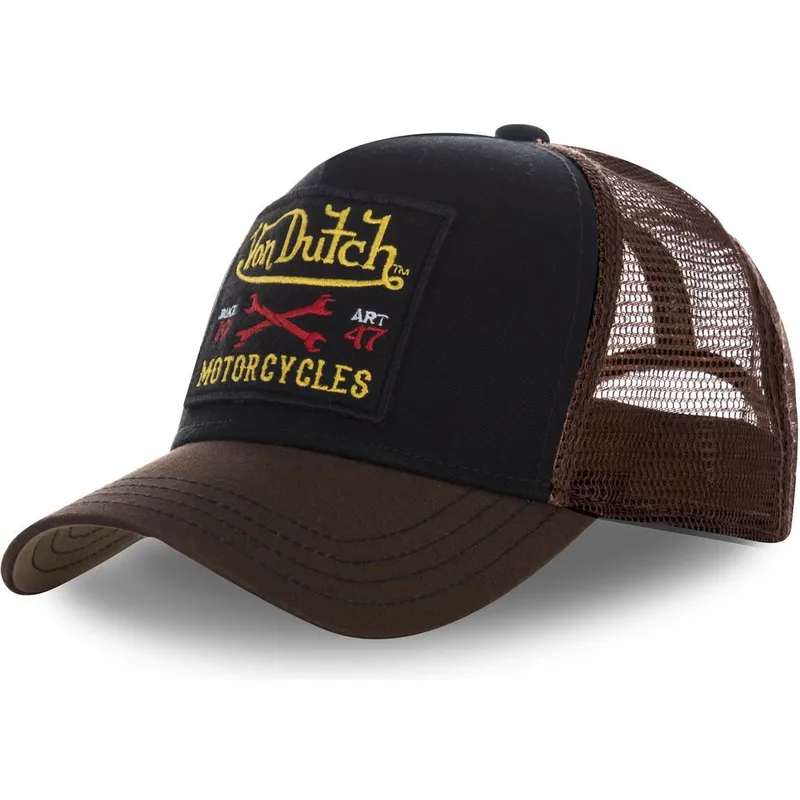 cepur-izliekta-truckeris-melns-snapback-square10-no-von-dutch
