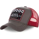 cepur-izliekta-truckeris-bruns-snapback-square17-no-von-dutch
