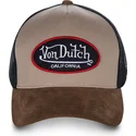 cap-izliekta-beige-snapback-no-von-dutch