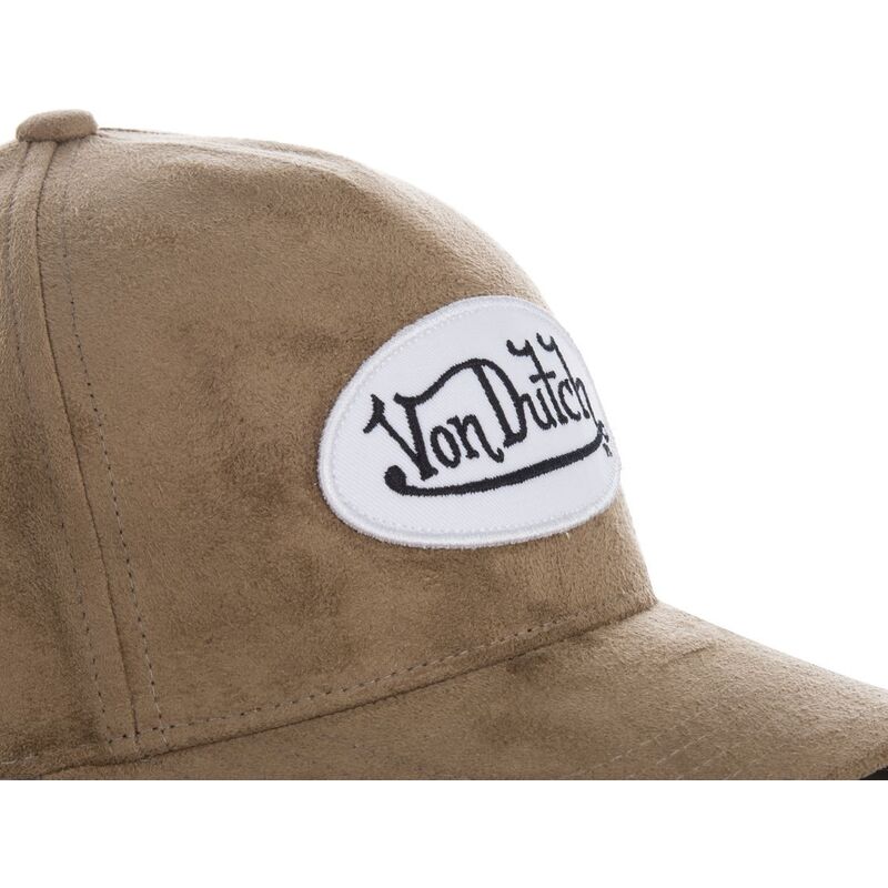 cepur-izliekta-bruns-regulejams-suede4-no-von-dutch