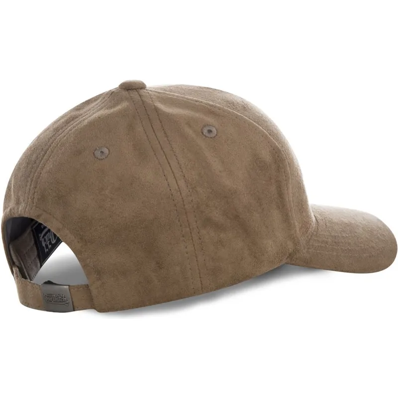 cepur-izliekta-bruns-regulejams-suede4-no-von-dutch