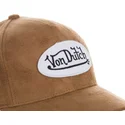 cepur-izliekta-bruns-regulejams-suede5-no-von-dutch