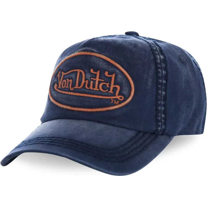 cepur-izliekta-tumsi-zils-regulejams-tim03-no-von-dutch