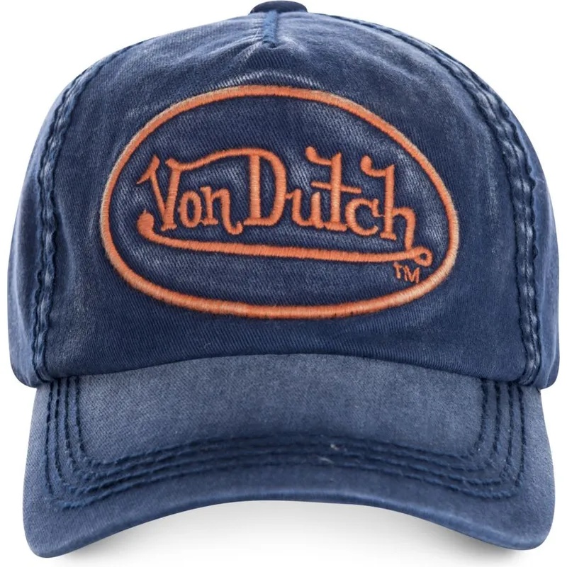 cepur-izliekta-tumsi-zils-regulejams-tim03-no-von-dutch