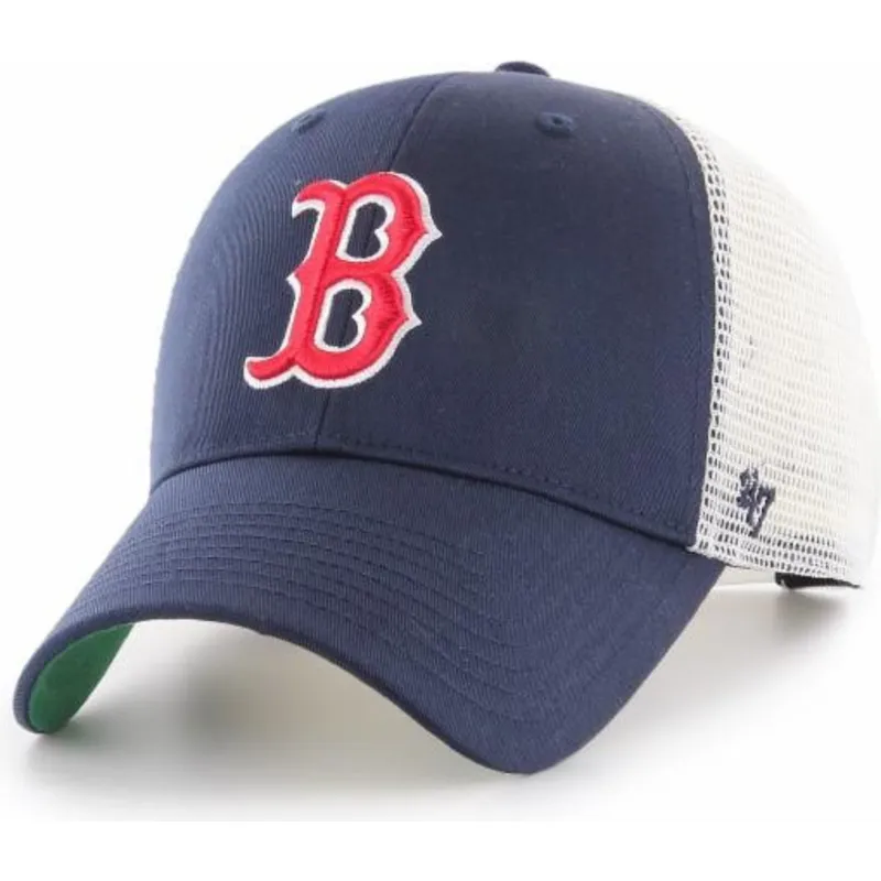 cepur-izliekta-truckeris-tumsi-zils-snapback-no-boston-red-sox-mlb-no-47-brand