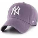 cepur-izliekta-violets-regulejams-no-new-york-yankees-mlb-no-47-brand