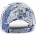47-brand-mlb-clean-up-splat-los-angeles-dodgers-blaue-kappe-mit-gebogenem-schirm-und-blauem-logo