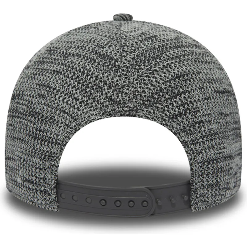 cap-izliekta-gray-snapback-a-frame-jaspeado-no-new-york-yankees-mlb-no-new-era