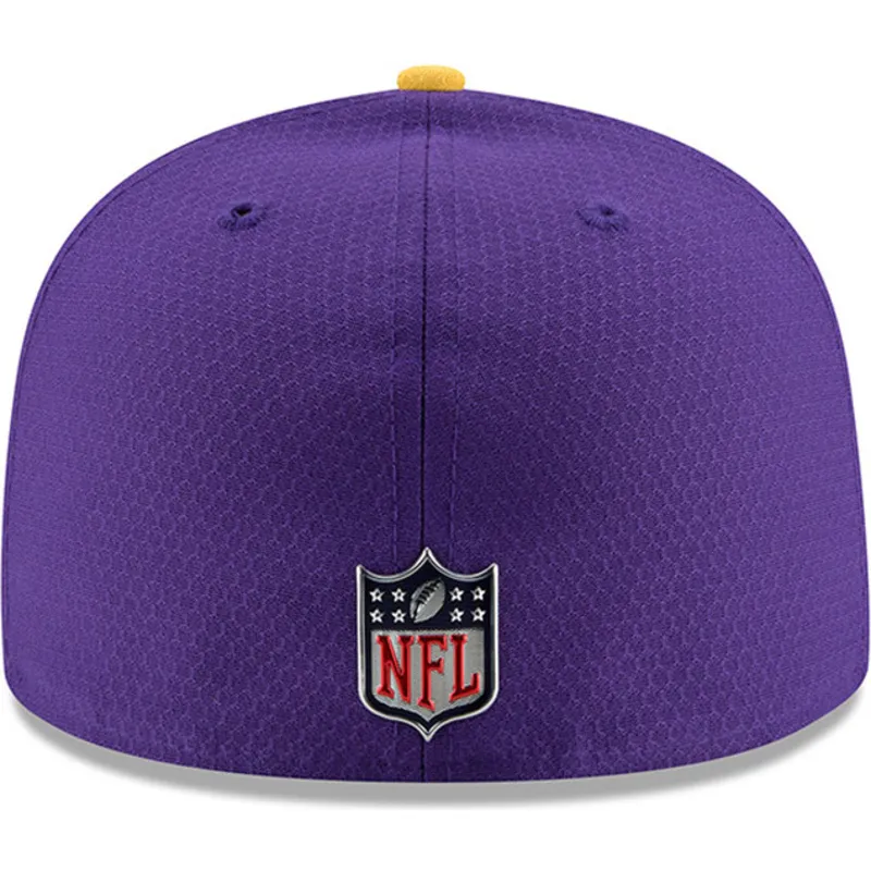 cepur-plakana-violets-pieguloss-59fifty-sideline-no-minnesota-vikings-nfl-no-new-era