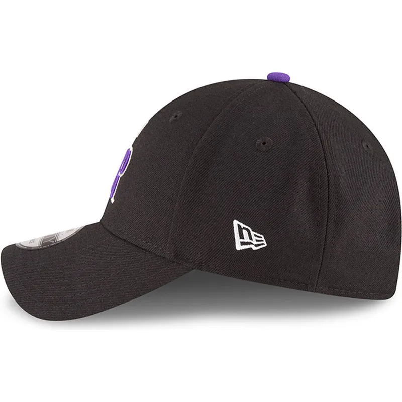 cepur-izliekta-melns-regulejams-9forty-the-league-no-colorado-rockies-mlb-no-new-era