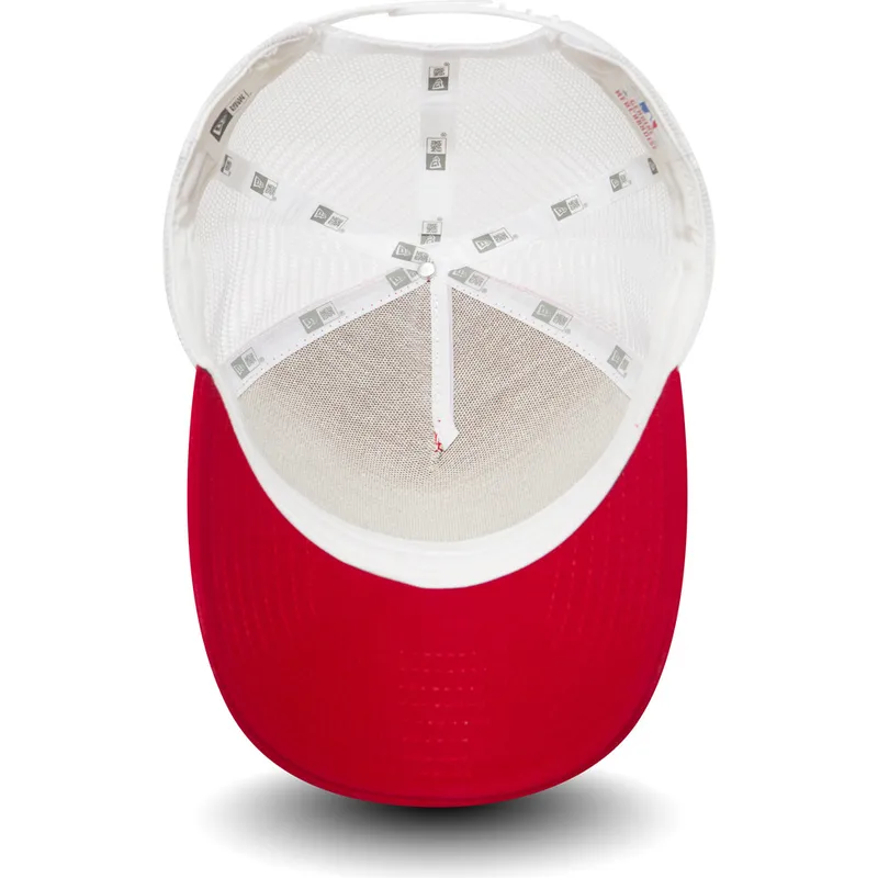 cepur-izliekta-soferis-sarkans-snapback-clean-a-frame-2-no-new-york-yankees-mlb-no-new-era