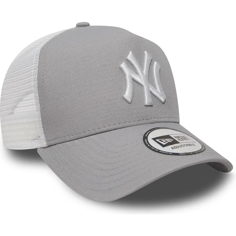 czapka-trucker-szara-clean-a-frame-2-new-york-yankees-mlb-new-era