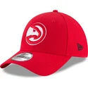 cepur-izliekta-sarkans-regulejams-9forty-the-league-no-atlanta-hawks-nba-no-new-era