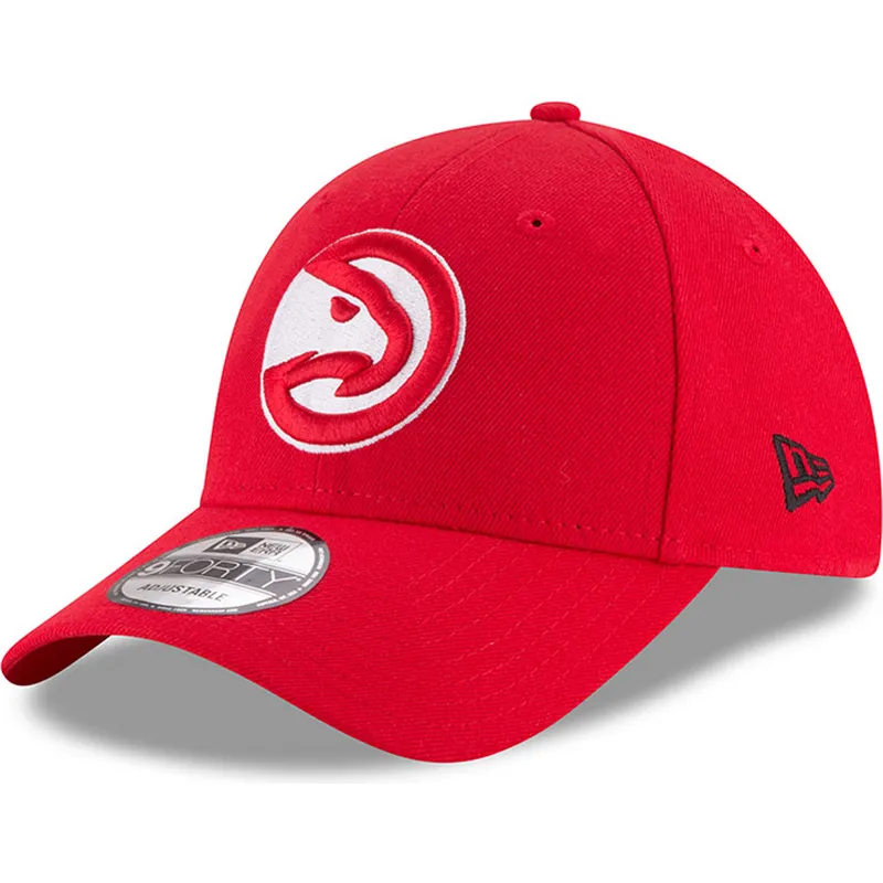 cepur-izliekta-sarkans-regulejams-9forty-the-league-no-atlanta-hawks-nba-no-new-era