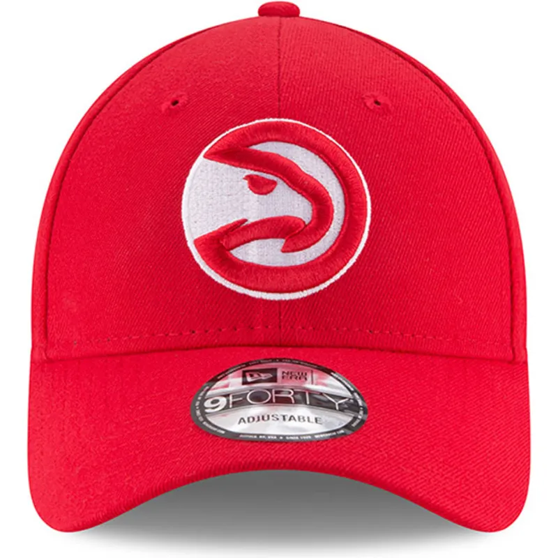 cepur-izliekta-sarkans-regulejams-9forty-the-league-no-atlanta-hawks-nba-no-new-era