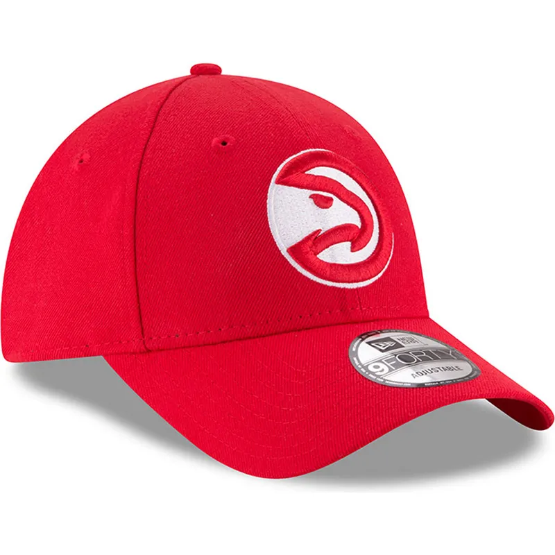 cepur-izliekta-sarkans-regulejams-9forty-the-league-no-atlanta-hawks-nba-no-new-era