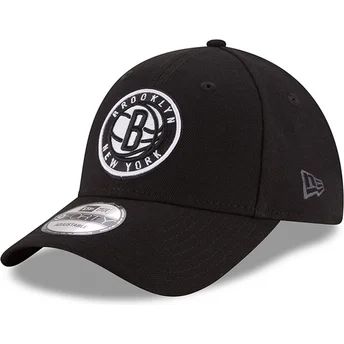 cepur-izliekta-melns-regulejams-9forty-the-league-no-brooklyn-nets-nba-no-new-era