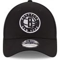 cepur-izliekta-melns-regulejams-9forty-the-league-no-brooklyn-nets-nba-no-new-era