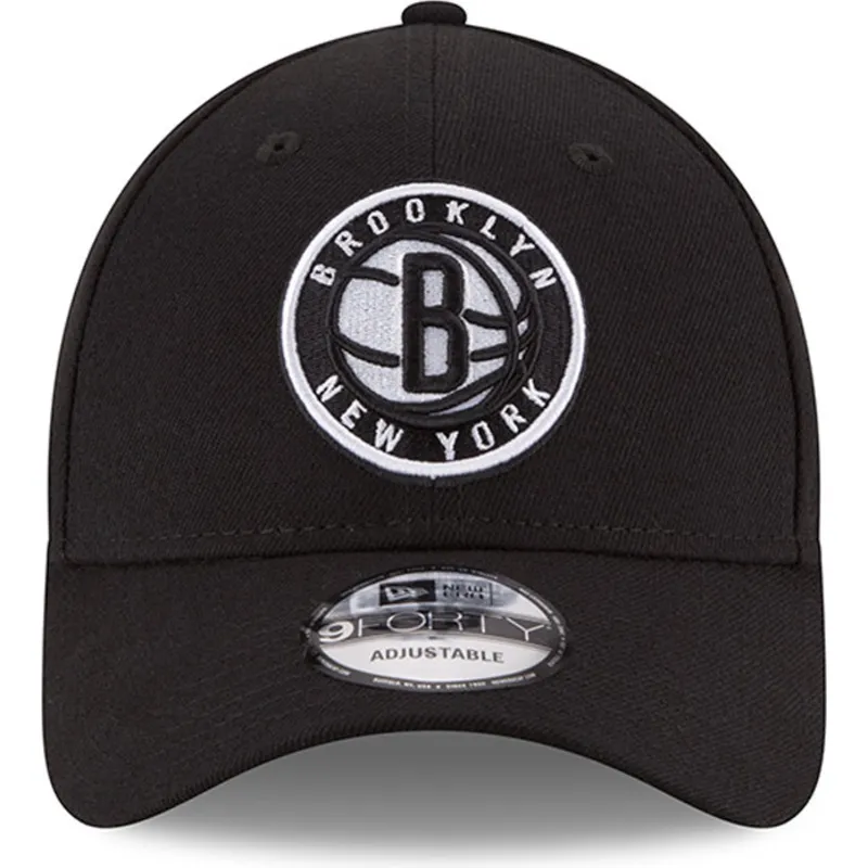 cepur-izliekta-melns-regulejams-9forty-the-league-no-brooklyn-nets-nba-no-new-era