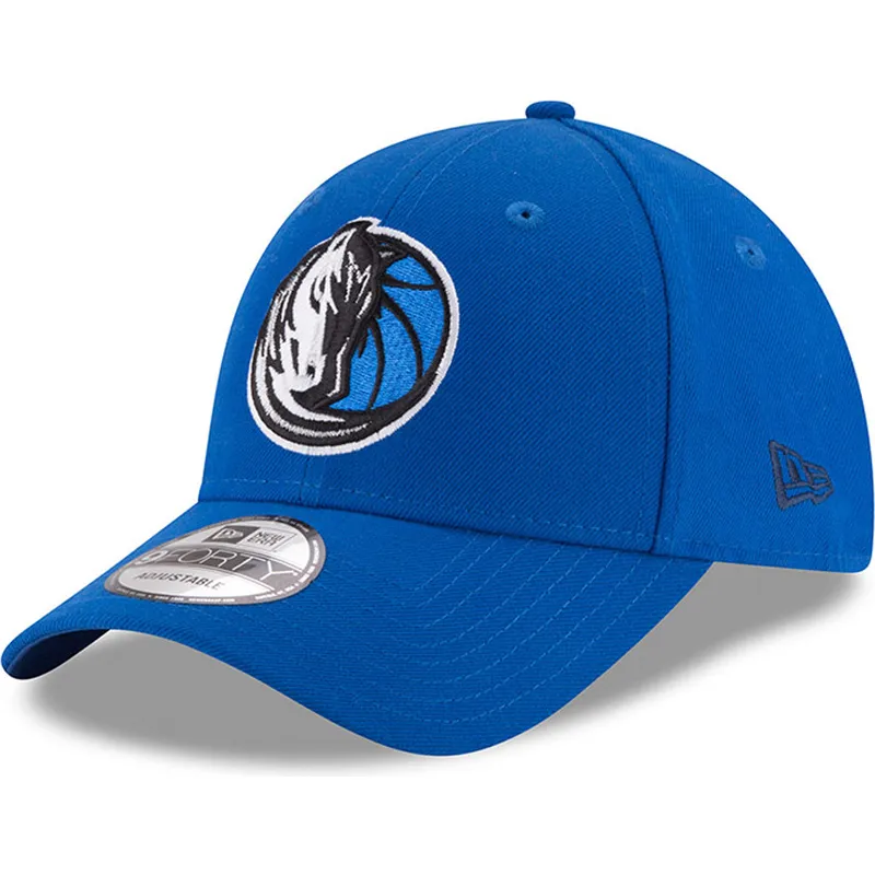 cepur-izliekta-zils-regulejams-9forty-the-league-no-dallas-mavericks-nba-no-new-era