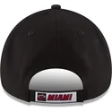 cepur-izliekta-melns-regulejams-9forty-the-league-no-miami-heat-nba-no-new-era