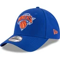 gorra-curva-azul-ajustable-9forty-the-league-de-new-york-knicks-nba-de-new-era