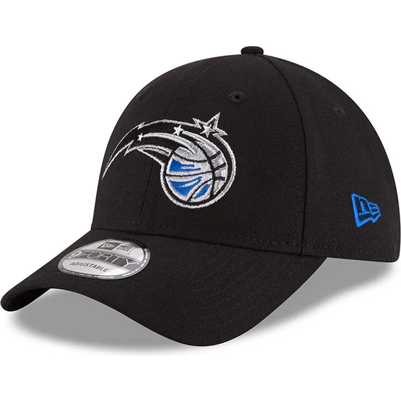 cepur-izliekta-melns-regulejams-9forty-the-league-no-orlando-magic-nba-no-new-era