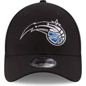 schwarze-verstellbare-gebogene-kappe-9forty-the-league-der-orlando-magic-nba-von-new-era
